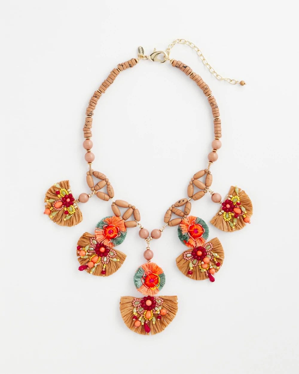 Tropical Floral Bib Necklace | Chico's